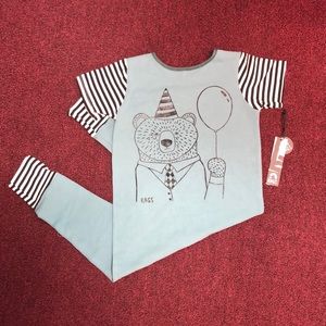 Rags to Raches Party Bear NWT